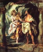 Peter Paul Rubens The Prophet Elijah Receiving Bread and Water from an Angel oil painting on canvas